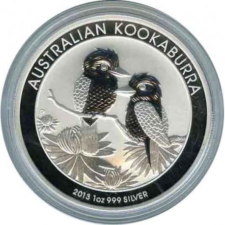 1 Dollar 2013. Kookaburra