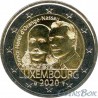 Люксембург 2 евро 2020 год 200 лет Генрих Оранский