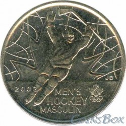 Канада 25 центов 2009 Мужской хоккей