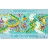Transport card Plantain. UEFA EURO 2020 foil