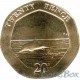 Gibraltar 20 Pence 2020 Dolphin