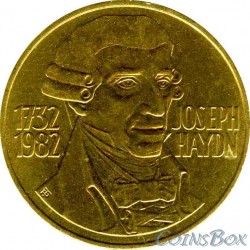 Austria 20 shillings 1982 Joseph Haydn