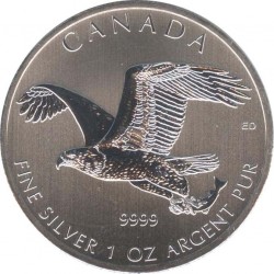Канада 5 долларов 2014 Орлан