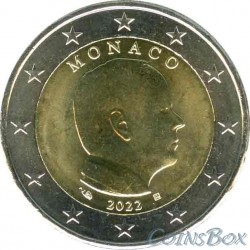 Monaco 2 euro 2022