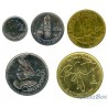 Guatemala. 2012-2018 5 pcs coin set