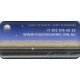 Travel card keychain Plantain. 320 years of St. Petersburg. Blue