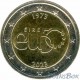 Ирландия 2 евро 2023 год. 50 лет вступления Ирландии в ЕС