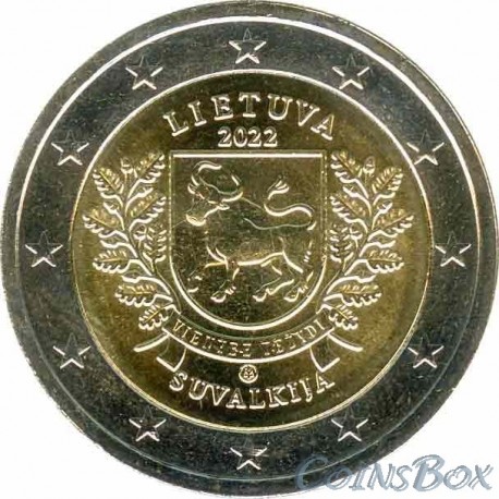 Литва 2 евро 2022 Сувалкия