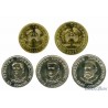 Tajikistan set of coins 20, 50 diram and 1, 3, 5 somoni 2023