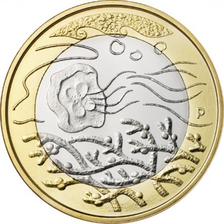 Финляндия 5 евро 2014. Вода