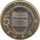 Финляндия 5 евро 2011 Уусима (Uusimaa)