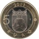 5 euro 2011 Finland Karelia (Karjala)
