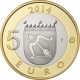 Финляндия 5 евро 2014 Саво. Чернозобая Гагара