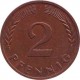 Germany 2 pfennig 1968 J