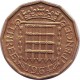 England 3 pence 1964