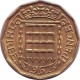 England 3 pence 1967