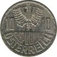Австрия 10 грошей 1962