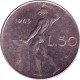 Italy 50 lire 1963