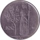 Италия 100 лир 1956 год