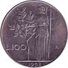 Италия 100 лир 1958 год