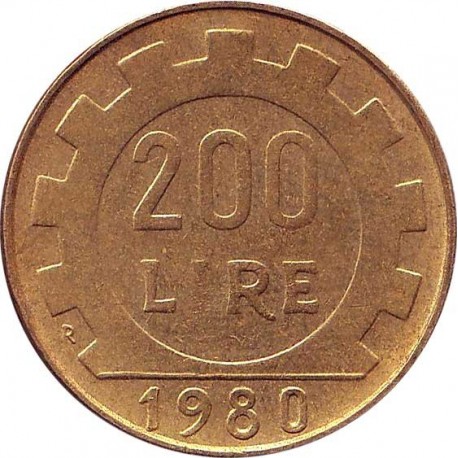Italy 200 lire 1980