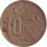Турция 10 Bin Lira 1996