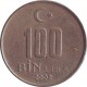 Turkey 100 Bin Lira 2002
