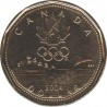 Canada 1 dollar 2004 Olympic duck