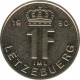 Luxembourg s 1 franc 1990