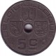 Belgium 5 centimes 1942 (BELGIE-BELGIQUE)