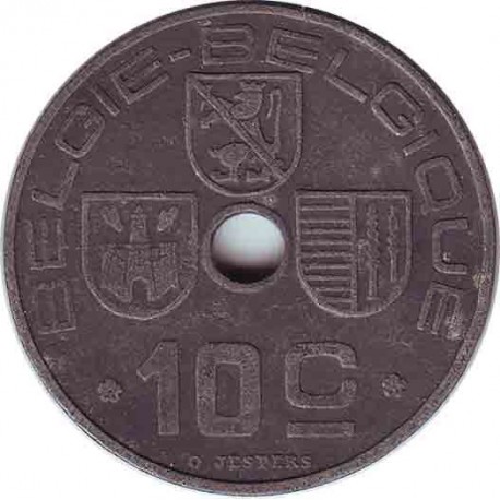 Бельгия 10 сантимов 1946 (BELGIE-BELGIQUE)