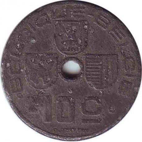 Бельгия 10 сантимов 1941 (BELGIQUE-BELGIE)