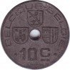 Бельгия 10 сантимов 1943 (BELGIQUE-BELGIE)