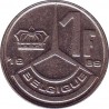 Бельгия 1 франк 1989 (BELGIQUE)
