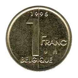 Belgium 1 franc 1995 (BELGIQUE)