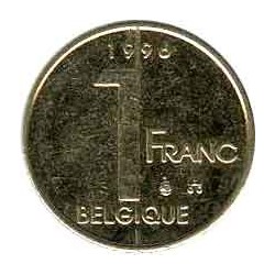 Belgium 1 franc 1996 (BELGIQUE)