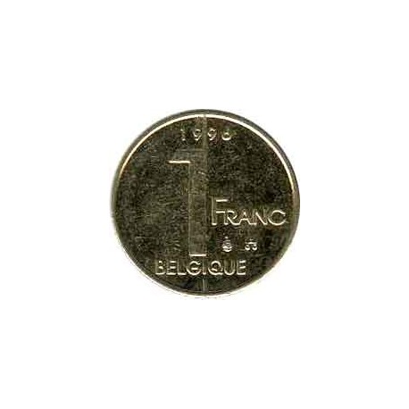 Бельгия 1 франк 1996 (BELGIQUE)