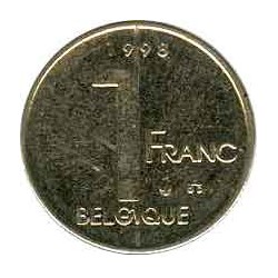 Бельгия 1 франк 1998 (BELGIQUE)